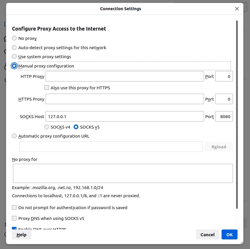 Proxy Config